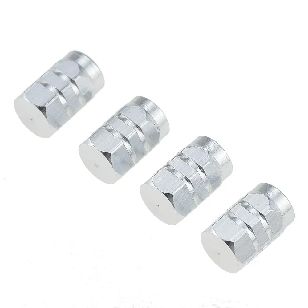 Tire Valve Cover, Universal Tire Wheel Valve Cover, Rolled Flower Tire Valve Cover Aluminum Alloy Dustproof Tire Cap Accessories