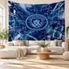 Arazzo da Parete Manchester City, Tessuto Morbido da Appendere, Sfondo Decorativo per Camera da Letto, Arte da Parete per la Casa