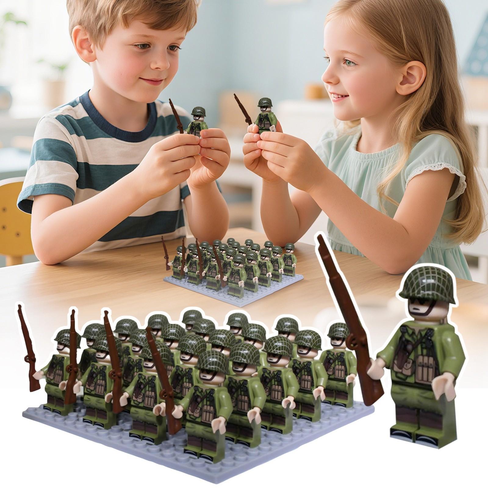 

Children s Building Block Figurines Are The Best Gifts For Kids One Size зелёный