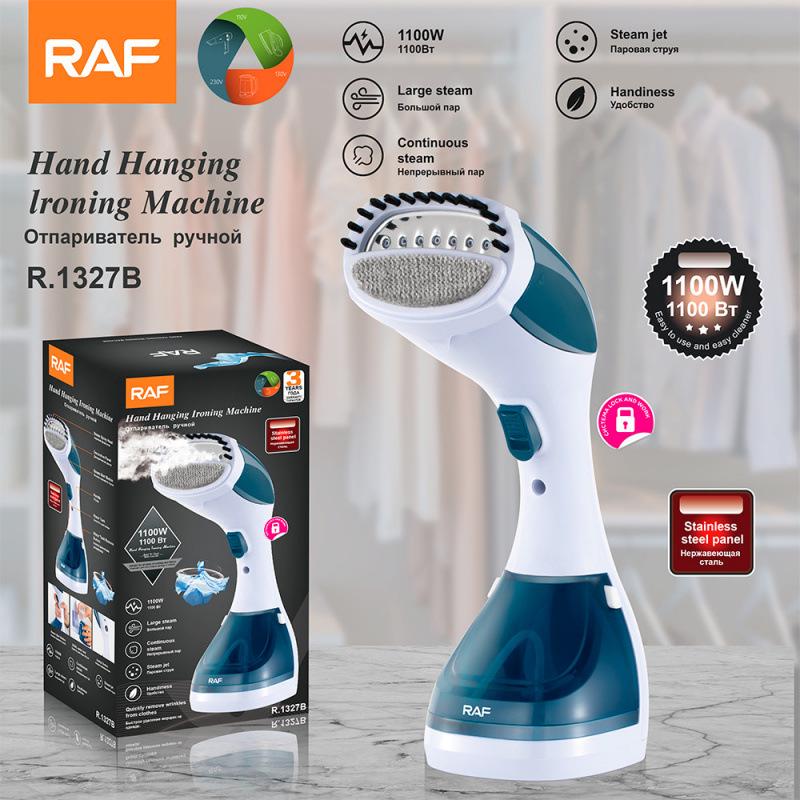 RAF 1100W European Standard Handheld Travel Steam Iron - Small, Portable, Vertical Ironing Machine European Standard