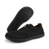 Minimalist Knitted Walking Shoes Women Men Wide Toe Casual Shoes Light Training Sneakers Breathable Barefoot Flats