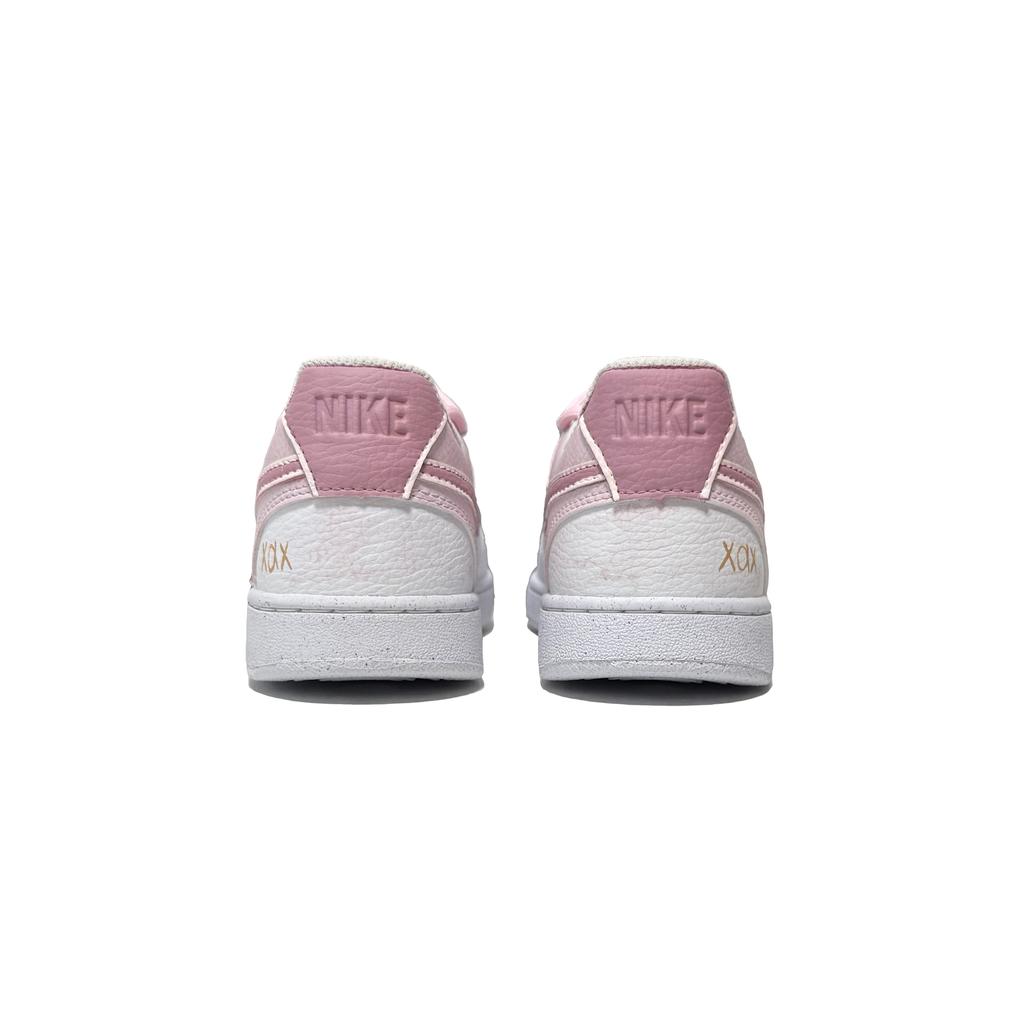 Nike Court Vision 1 Pink West Highland Cushioning Low Top Skateboard Shoes Women's Pink DH3158-100(Team61-)