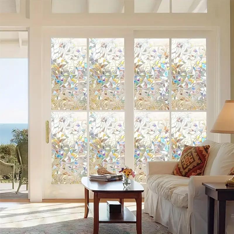 Anti-Peeping Tapete Fenster Sichtschutzfolie Regenbogen Fensteraufkleber Wärmeisolierung Ultraviolett-beständig Elektrostatische Adsorption