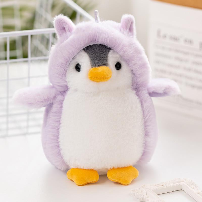 Christmas Penguin Stuffed Toy Dress-Up Penguin Cute Plush Doll Pillow Gift