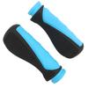 2pcs Scooter Handlebar Grip Cover Anti Slip Shock Absorbent Scooter Rubber Handle Sleeve for
