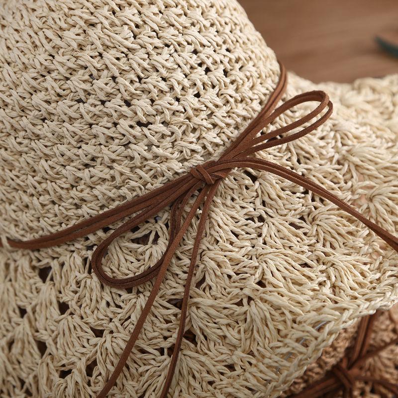 Women's Straw Hat Sun Protection Hat Sun Protection Hat Summer Sun Protection Hat Beach Grass Hat