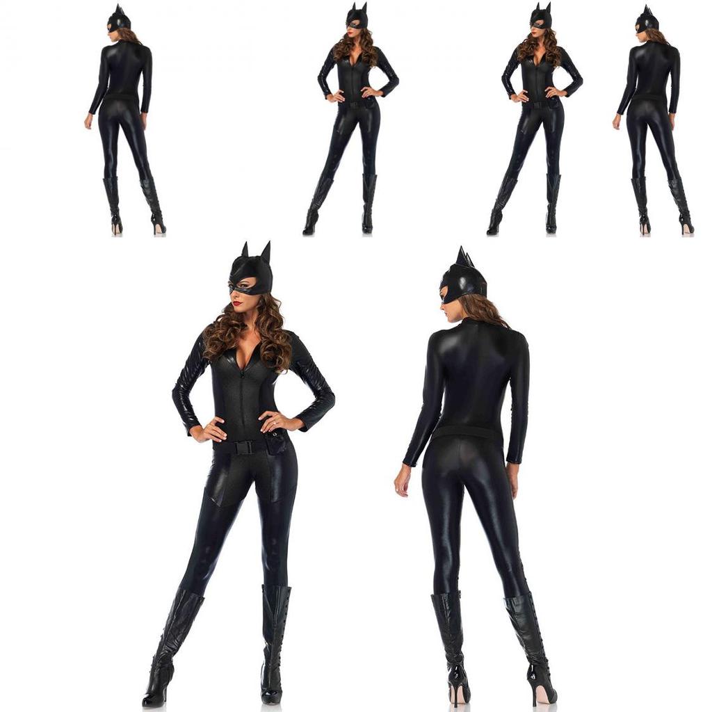 Halloween Costume Catwoman Cosplay Dress For Party Event And Stage Performance
