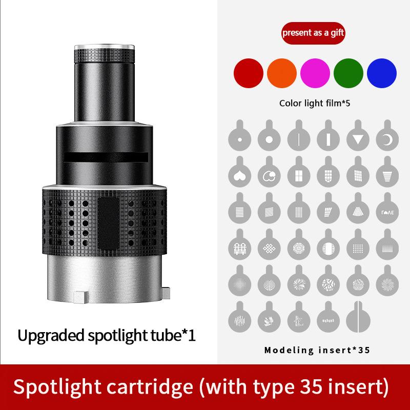 

Оптический держатель Bowens, аксессуар для проектора, прожекторный конус, комплект для оптической фотографии с цветными фильтрами и 35 гобо, металлическое качество