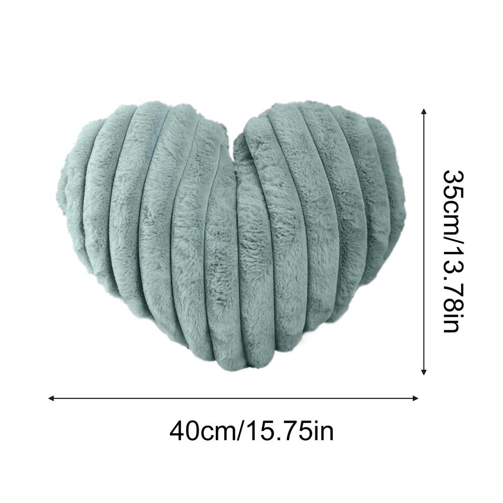 Heart Throw Pillow Stuffed Plush Toys Soft Cartoon Dolls Home Decor Comfortable Funny Gift Birthday Present Home Decor