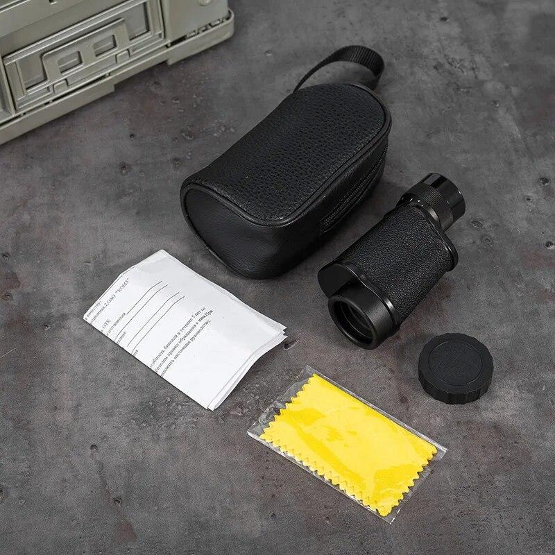 8X30 Military Professional Monocular Telescope Powerful Binocular Remote All Metal Low Light Night Vision Hunting