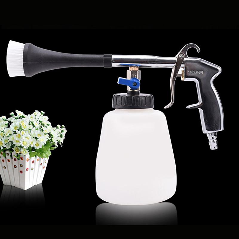 New Car Wash For Washer Interior Cleaning Machine Blowing Dust Deep Cleaning Gun With Brush High Pressurespray Rinsing