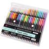 Corslet Colored Pens  Set Of 48 Neon Gel Pen | Includes Fluorescent, Metallic, Glitter & Pastel Color Flash & Candy Styl