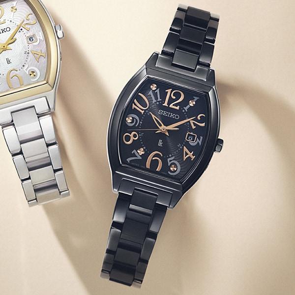 Seiko Lukia HAPPY Series Women's Quartz Wrist Watch - Silver / Gold / Black SSWA015 SSWA016 SSQW100 SSQW101 Gift Casual Business Sports Student