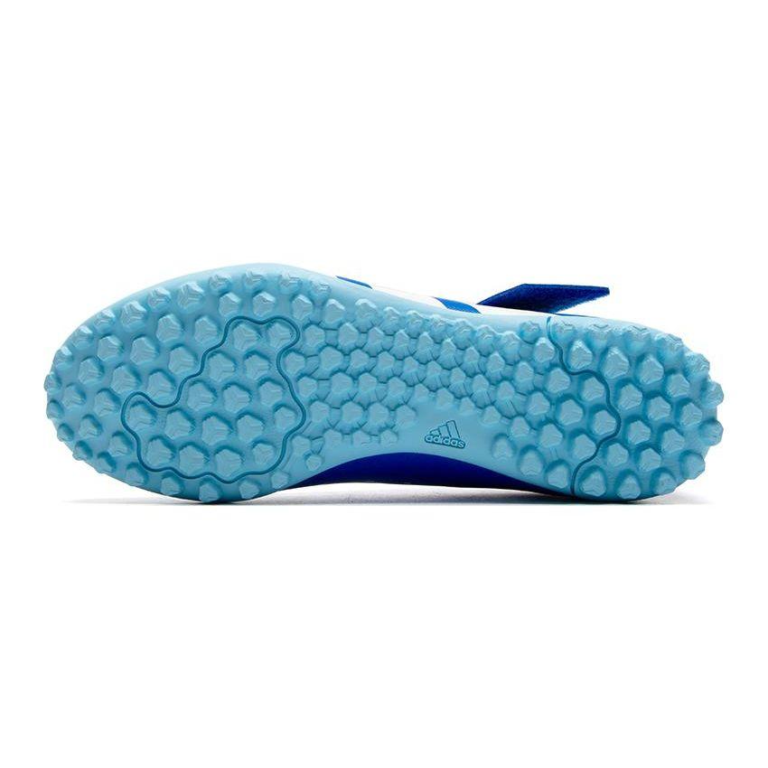 Adidas Predator Accuracy.4 Comfortable Lace-Up Non-Slip Anti-Kick Shock Absorbing Durable Low-Top Soccer Shoes Kids Soccer Shoes Blue White IE9441