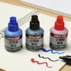 12ml Wodoodporny Natychmiast Schnący Marker do Graffiti z Tuszem Olejowym Wkład do Markerów Czarny Czerwony i Niebieski Opcjonalnie