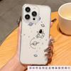 Space Astronauts Are Suitable for Apple 15pro/12 Anti-drop Simple Mobile Phone Case 13/14promax Soft Glue 11/16.