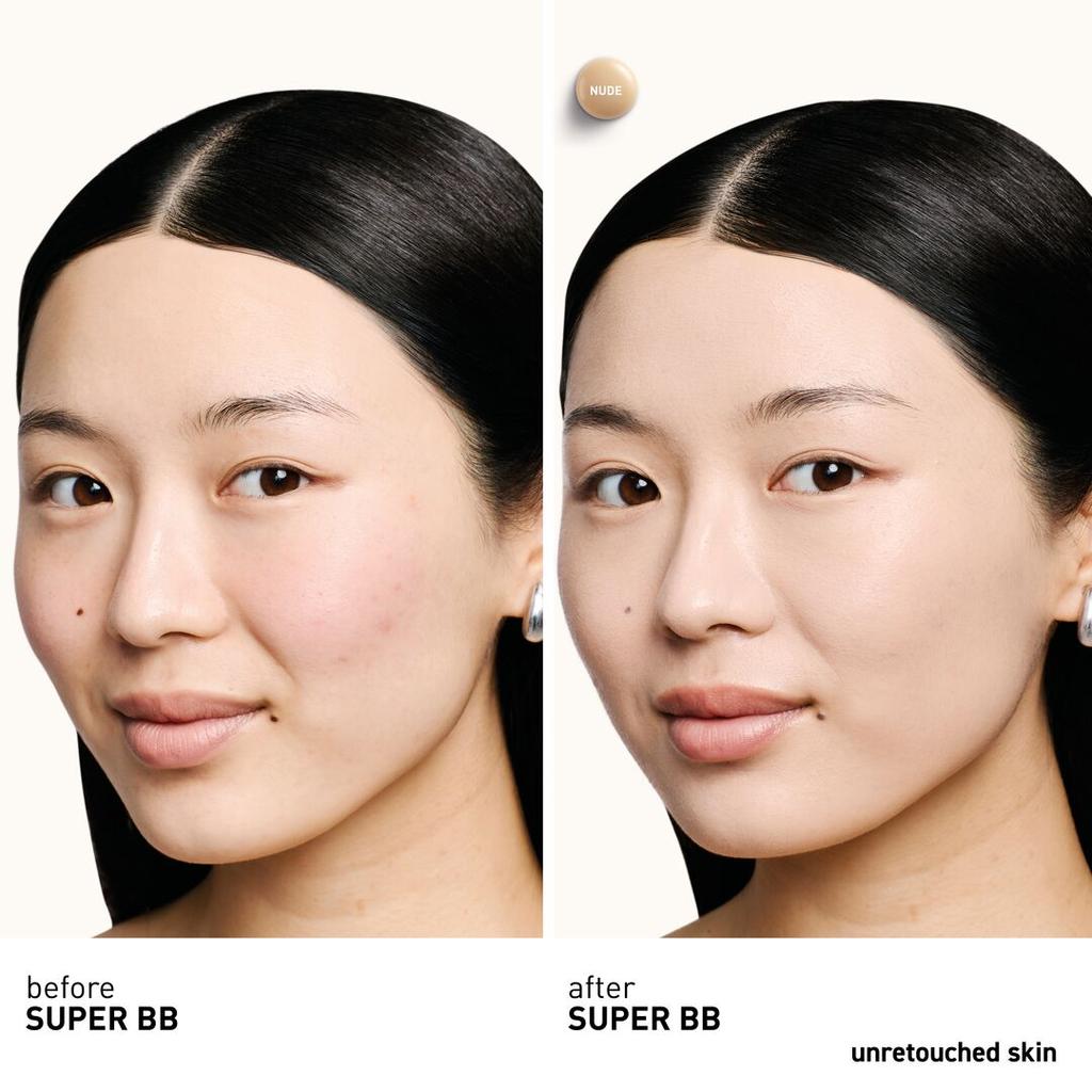 Erborian Super BB Cream SPF25 Nude 15ml – High Coverage BB Cream, Blemish Care, Long Lasting Finish, Korean