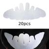 20 Baseball Cap Inserts Made of Felt with Sweat-Resistant Lining, Soft Brim Support And Breathable