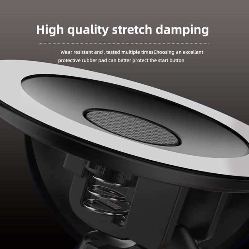 Car One Touch Start Button with Push To Start Rocker Lever Retro Joystick Decoration Automotive Interior Accessories Gift