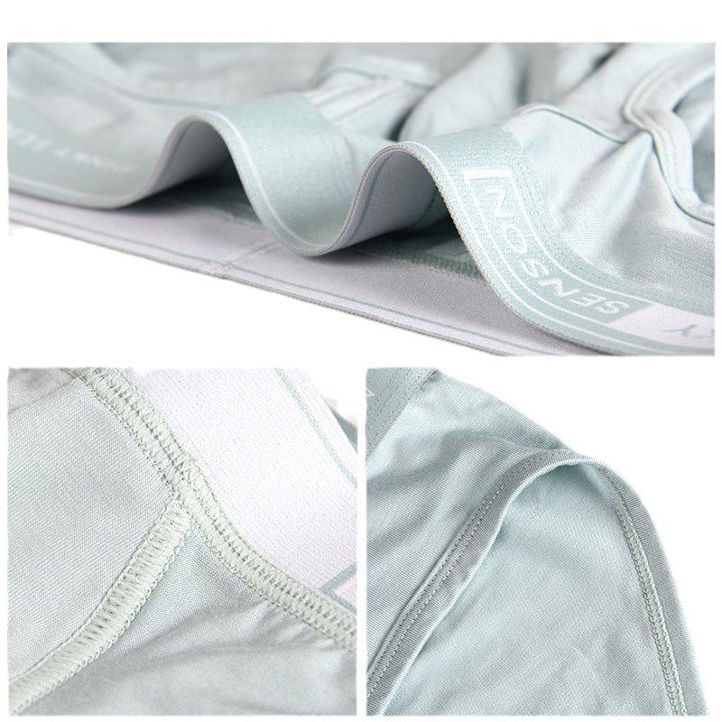 Pinky Senson Men's Mid-Rise Plus Size Modal Briefs - Solid Colors