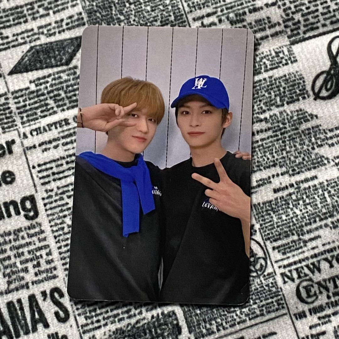 

[Б/У] StrayKids Рено Двусторонняя Чанбин Юнит Мини Фанмитинг Торговая Карта