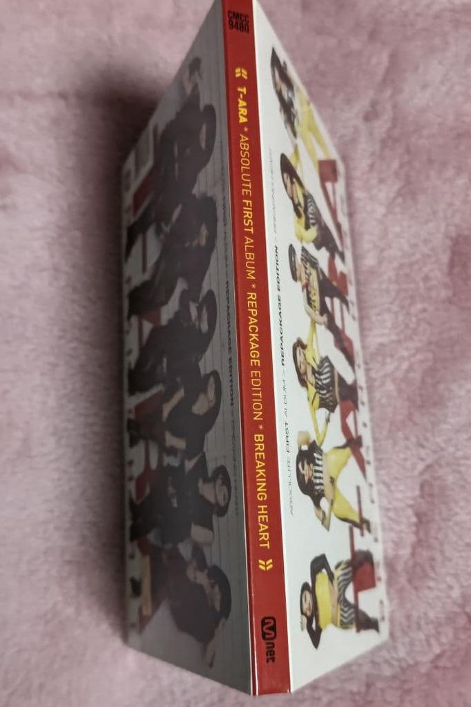 [USED] T-ARA 1st Album BREAKING HEART Repackage Edition