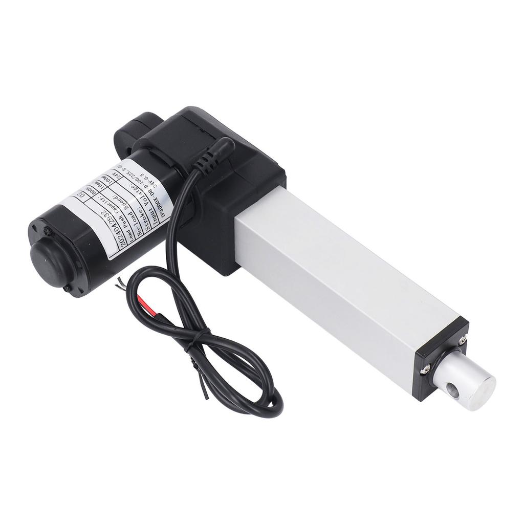 Electric Linear Actuator 800N 10mm S 100mm Stroke Linear Motion Actuator with End Limit Switch for Electric Bed Sofa