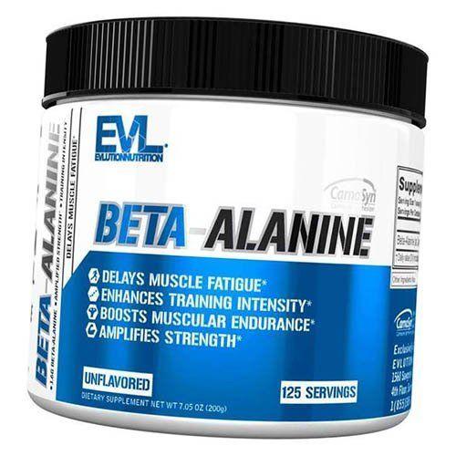 Бета-Аланин, Beta Alanine, Evlution Nutrition  200г Без вкуса (27385002)