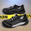 Breathable Mens Sneakers Lightweight Man Mesh Casual Shoes Antiskid Leisure Walk Footwear Hollow Out Summer Loafers Slip on Shoe