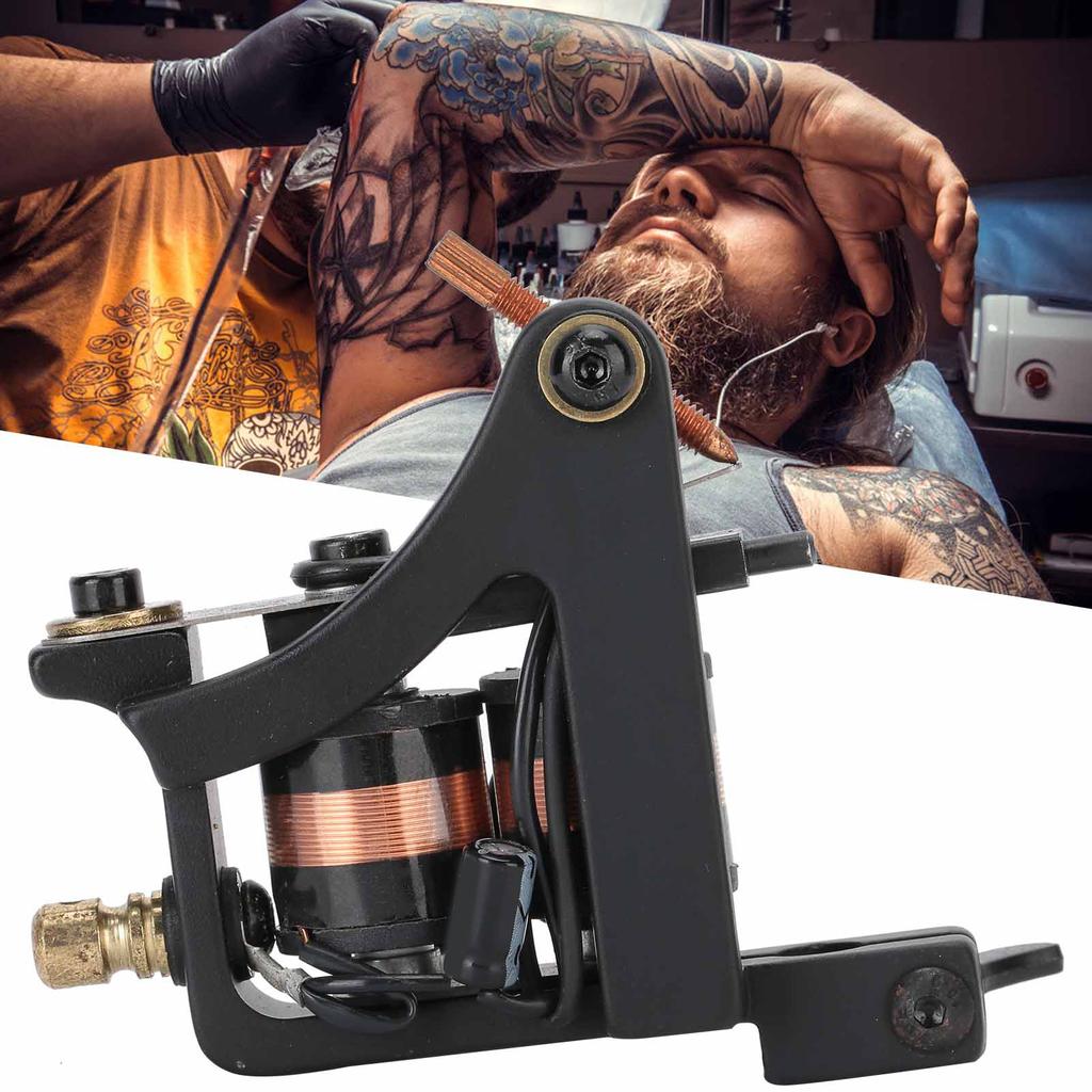Professional Alloy Liner Shader Tattoo Machine Strong Motor Coil Tattoo Machine (22016)