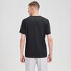 Under Armour Casual Breathable Quick-Dry Loose Round Neck Short Sleeve T-Shirt Unisex Tops Black 25500505-001