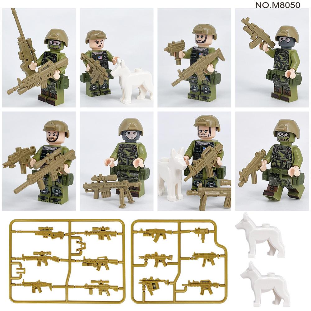 480 City Professional Police Special Police Building Block Small Particles Assembled Children'S Toys