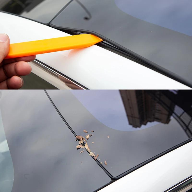 Kit de etanșare pentru reducerea zgomotului pentru acoperișul parbrizului, potrivit pentru benzi de etanșare de amortizare Tesla Model 3