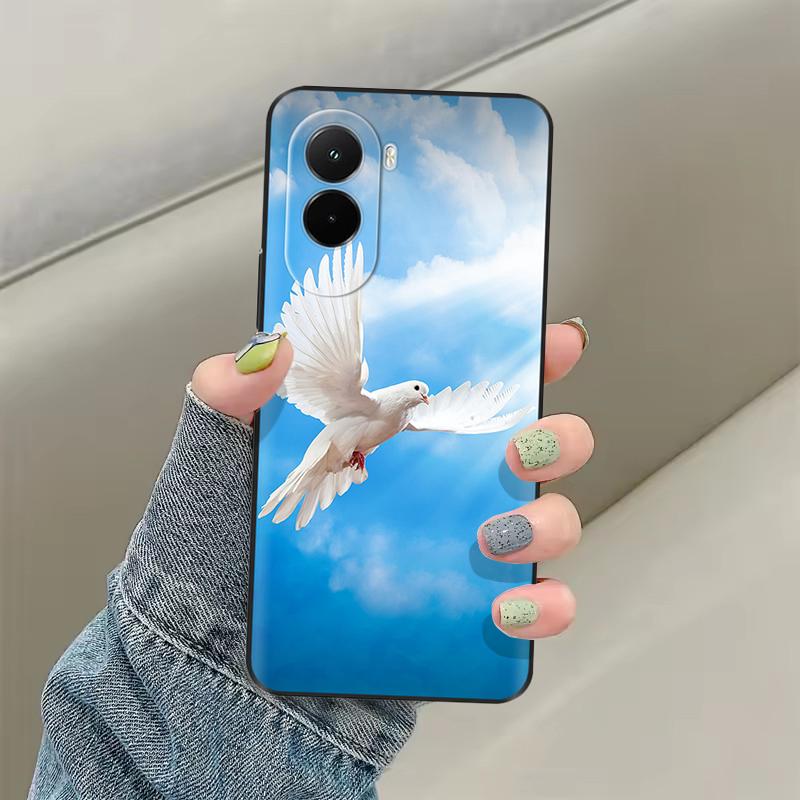 Soft Case For Xiaomi Poco M7 4G Case Cartoon Back Cover For Xiaomi Poco M7 Pro 5G Protective Animal Bumper PocoM7 m 7 Cool Bags