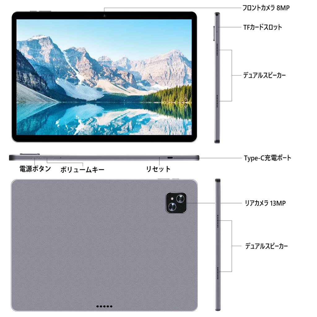 New Android Veidoo Android 2K 2160x1440 FHD 256GB 2TB Dual SIM 4G LTE 10000 mAh Battery 13-inch Tablet 13-inch Tablet, Screen, 8+8GB RAM, ROM,