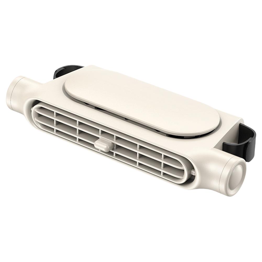 Car Headrest Cooling Air Fan 3 Speeds Adjustable Car Interior Rear Headrest Fan Cooler Air Cooling Fan Summer Car Accessories