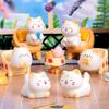 8Pcs Cartoon Mini Cat Miniatures Resin Animal Ornaments Fairy Garden Decoration Micro Landscape 
