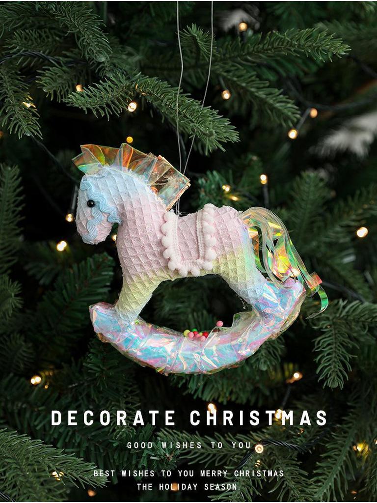 Christmas Ice Cream Cone Snowman Ornament – Cute Pink Decoration for Trees & Venues