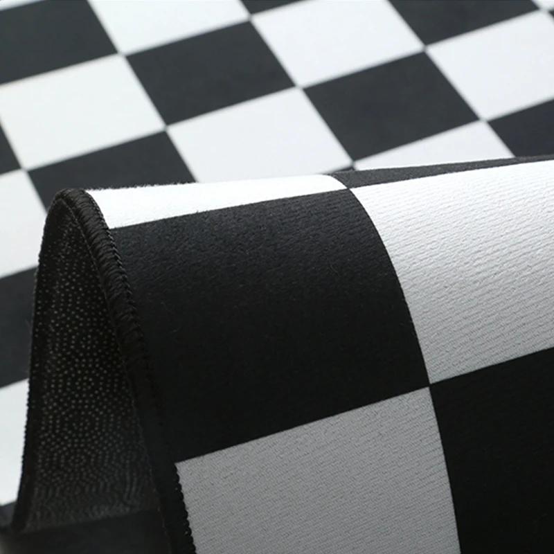Gaming Mats Bedroom Rug Gamer Carpet Non-slip Wear-resistant Living Room Floor Mat American Laser Light Large Size Study Rug