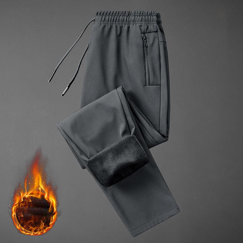 

Великий розмір 8xl 7xl Товсті Теплі Штани Жіночі Софтшел Фліс Водонепроникні Повсякденні Джогери Спортивні Штани Вільні Зимові Термоштани L