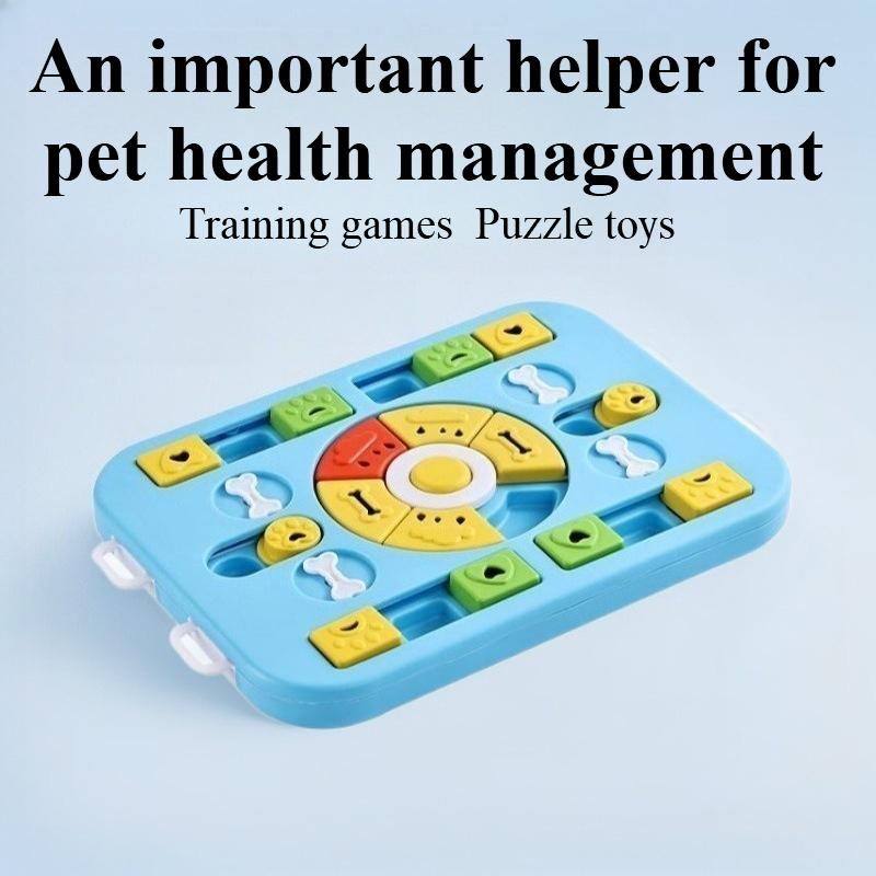 Pet Dog Snacks Hidden Intelligence Puzzle Food Lost Relief Slow Eating Bowl Durable and Easy-to-chew Dog Toys