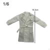 1/6 Trench , Handmade Doll Clothes Over, Miniature Clothing for 12" Model, Figures Dress Accs