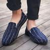 Fashion Man Shoe Ethnic Style Black Flat Breathable Slip-on Sneakers Designer Luxury Retro Hiking Classic Original Casual Shoes for Men