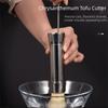 Stainless Steel Bean Curd Press Multifunctional Tofu Slicer Paneer Cheese Cutter  Cooking Utensil