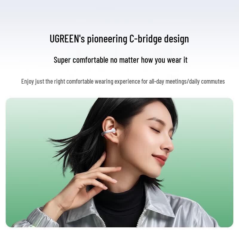 UGREEN X8 Open-Ear Clip Bluetooth Headphones