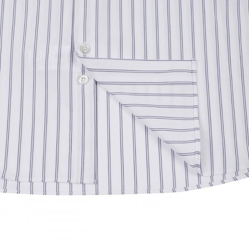 Daks 26 Year Ss Easy Care Stripe Reg Fit dreSs Shirt Dmp1shdl183a1