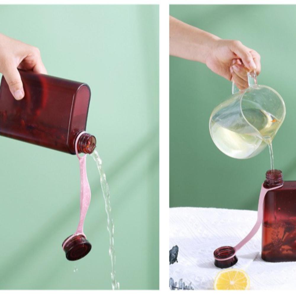 Large Capacity Water Bottle Plastic Tea Coffee Cup Fashion Sport Bottle
