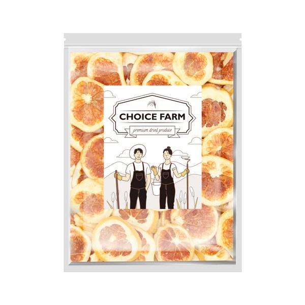 Сушеные ломтики грейпфрута Choice Farm, экономичный вариант, 150 г, 1 шт., корейские орехи
