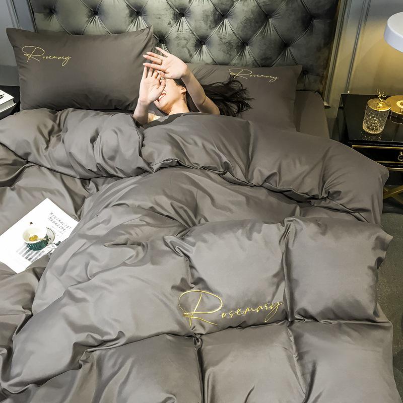 Hochwertiges Reines Baumwoll-Bettwäsche-Set für den Sommer - Exklusives 3-teiliges Set für Studenten, Wohnheime und Babyzimmer