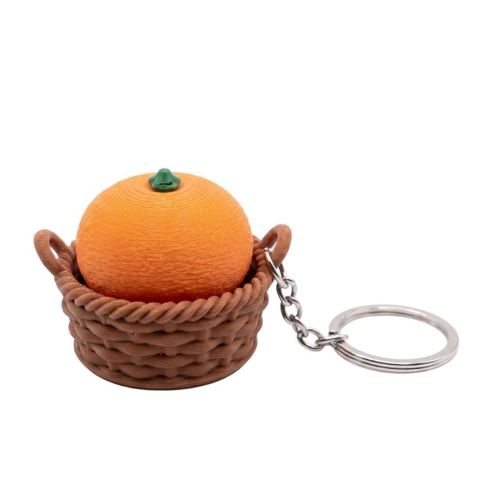 Simulation Finger Button Pendant Food Funny Calming Keychain  Children Adults